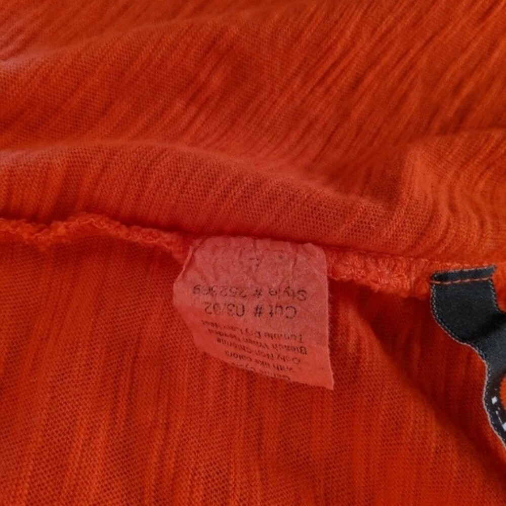 Wilt Asymmetrical Long Sleeve Tee Top Red New - Picture 7 of 8